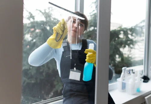 Nettoyage de vitres intérieures et extérieures à Coutevroult